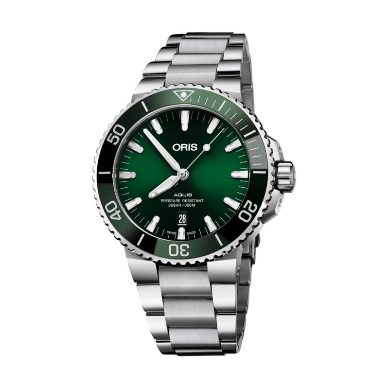 Aquis Date Green Metal 43.5