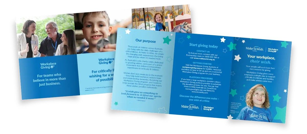 Wish family supported by Workplace Giving