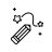 Icon of a pencil drawing