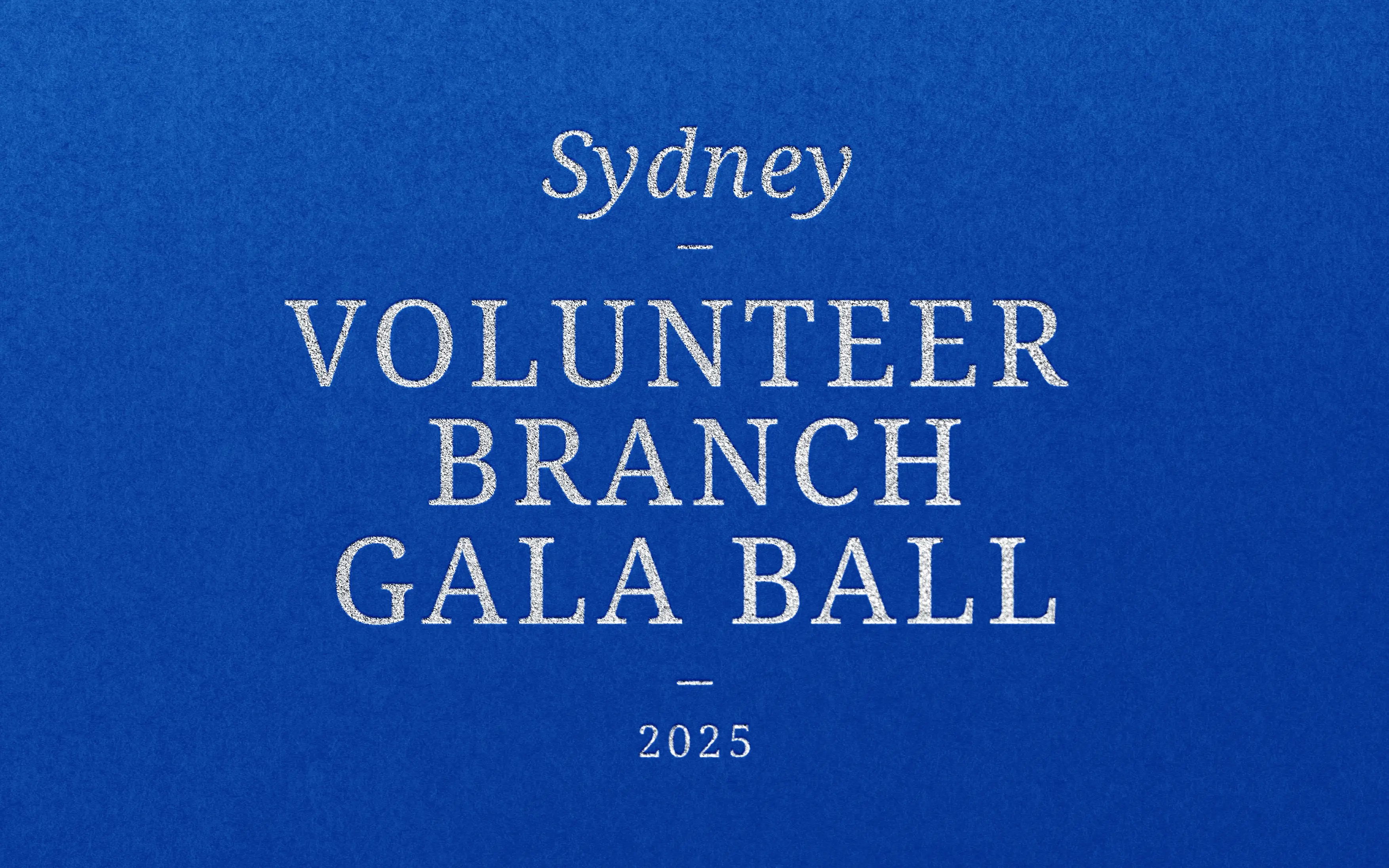 Sydney Children's Charity Gala Ball