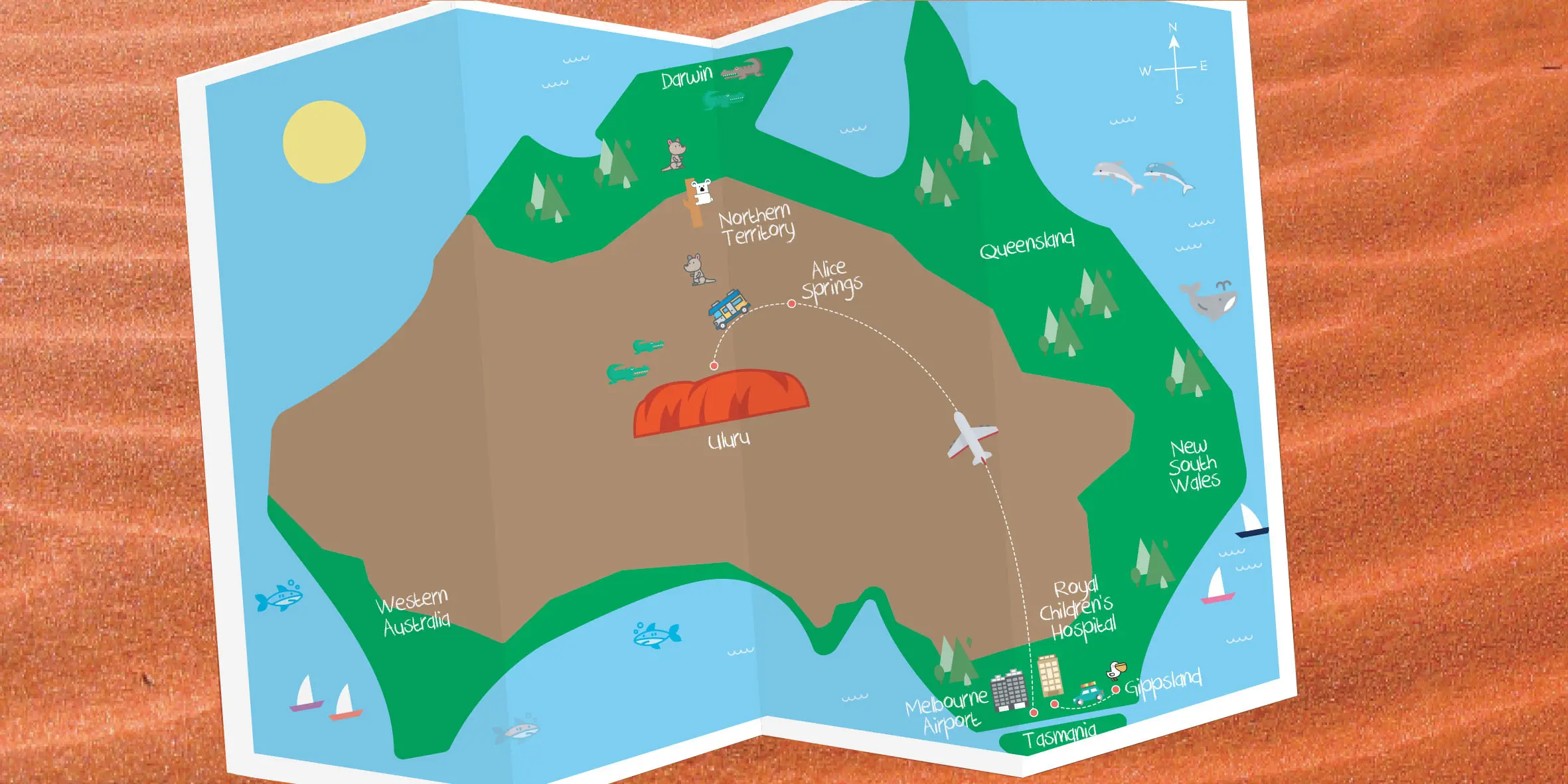 Map of Australia