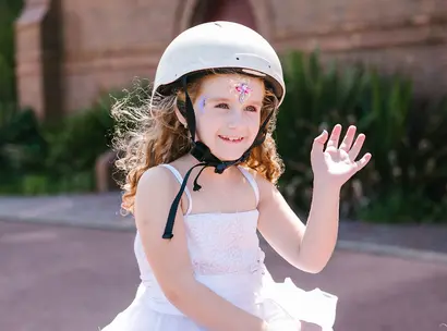 Make A Wish Australia Children's Charity - Emma on her wish to be a rockstar princess riding on a unicorn