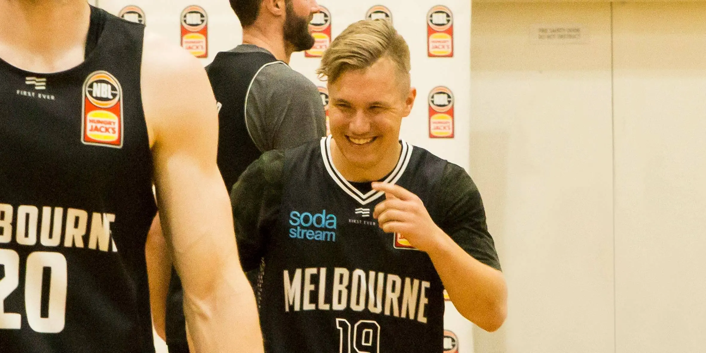 Make-A-Wish Australia wish kid Levi training with Melbourne United