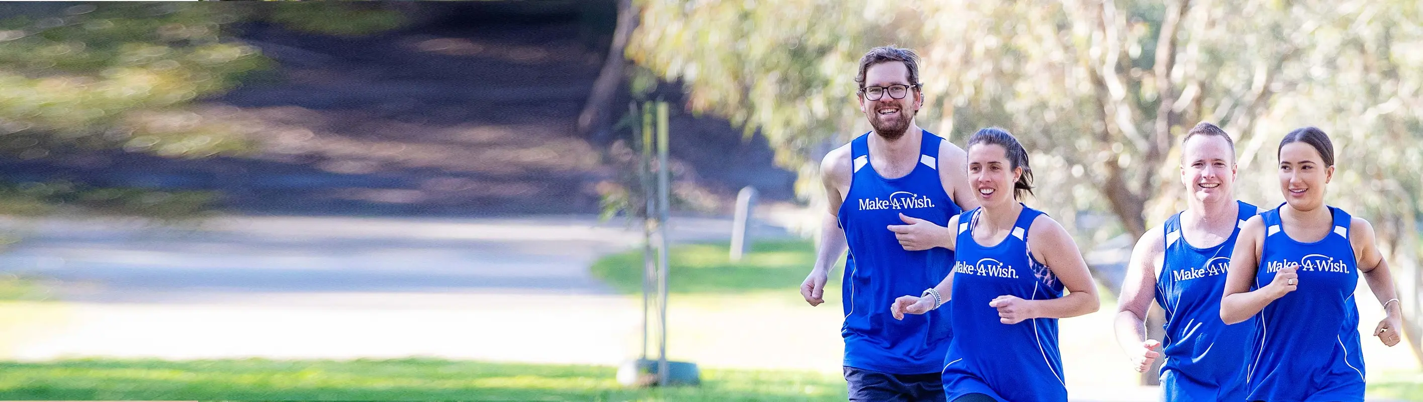 Make A Wish Australia, Children's Charity - Team Wish running events
