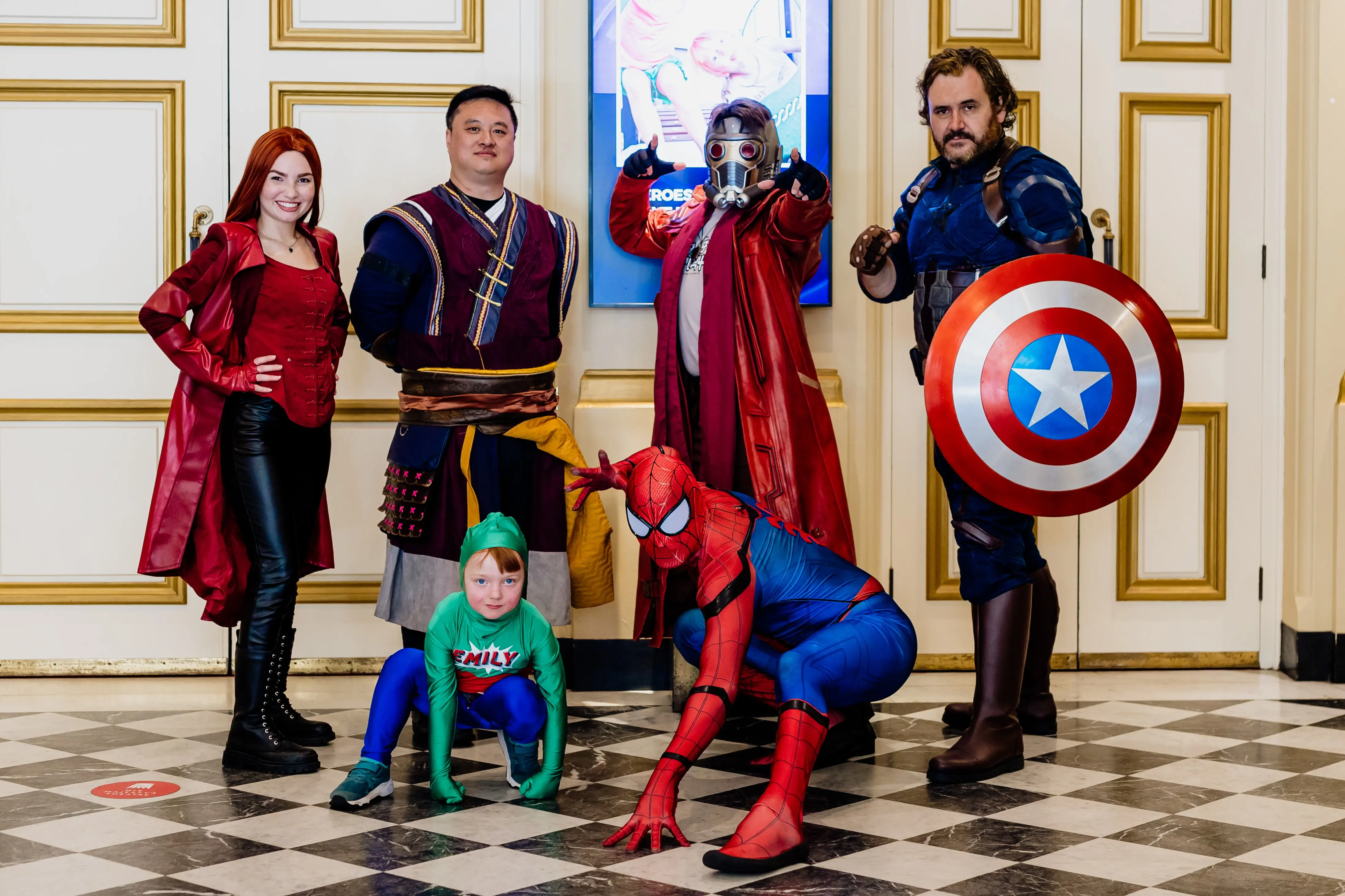 Superhero wishes for kids charity Make-A-Wish Australia