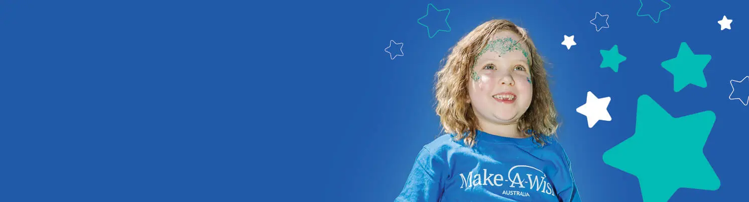 Workplace giving at Make-A-Wish Australia with wish kids