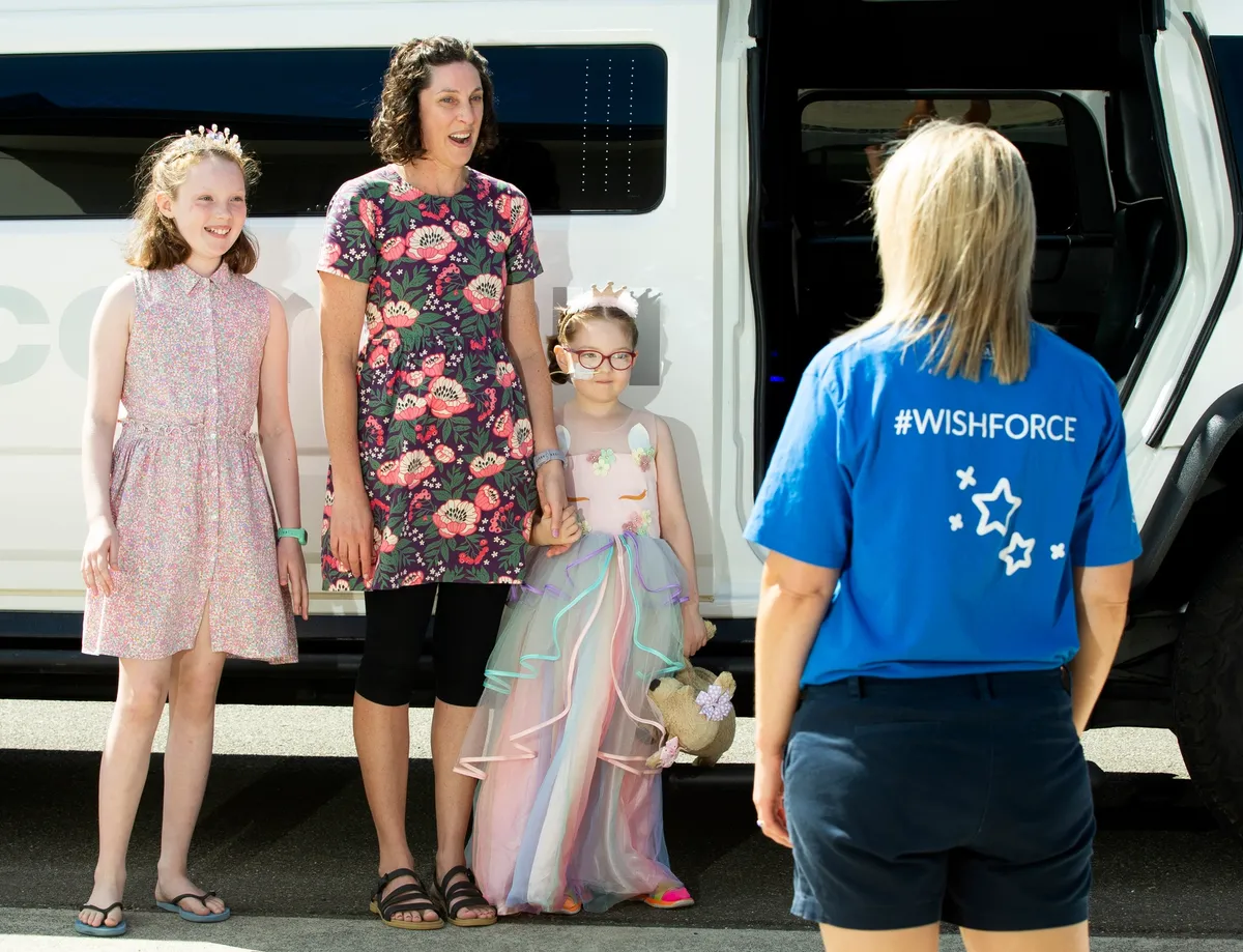 Regular giving with the Wish Express image of train