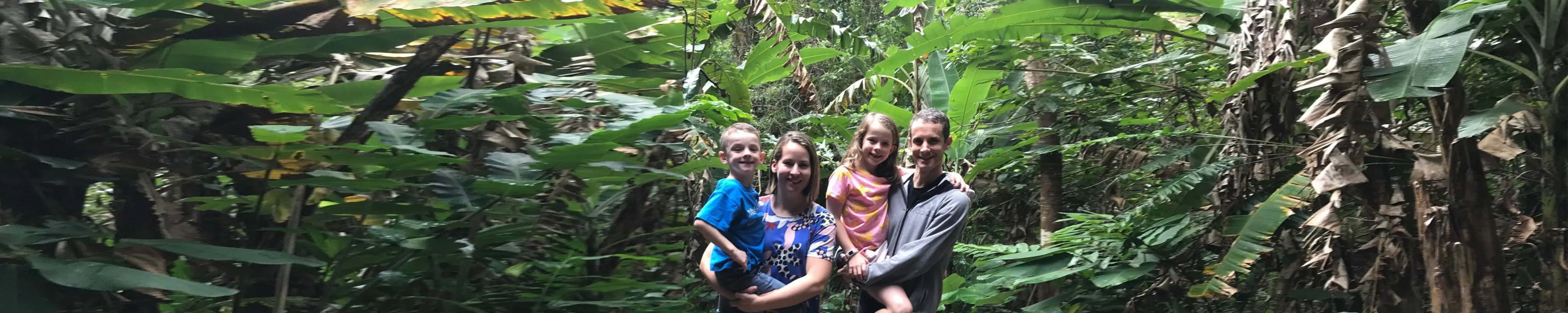 Make-A-Wish Australia wish kid Zak on his jungle adventure in Queensland with family