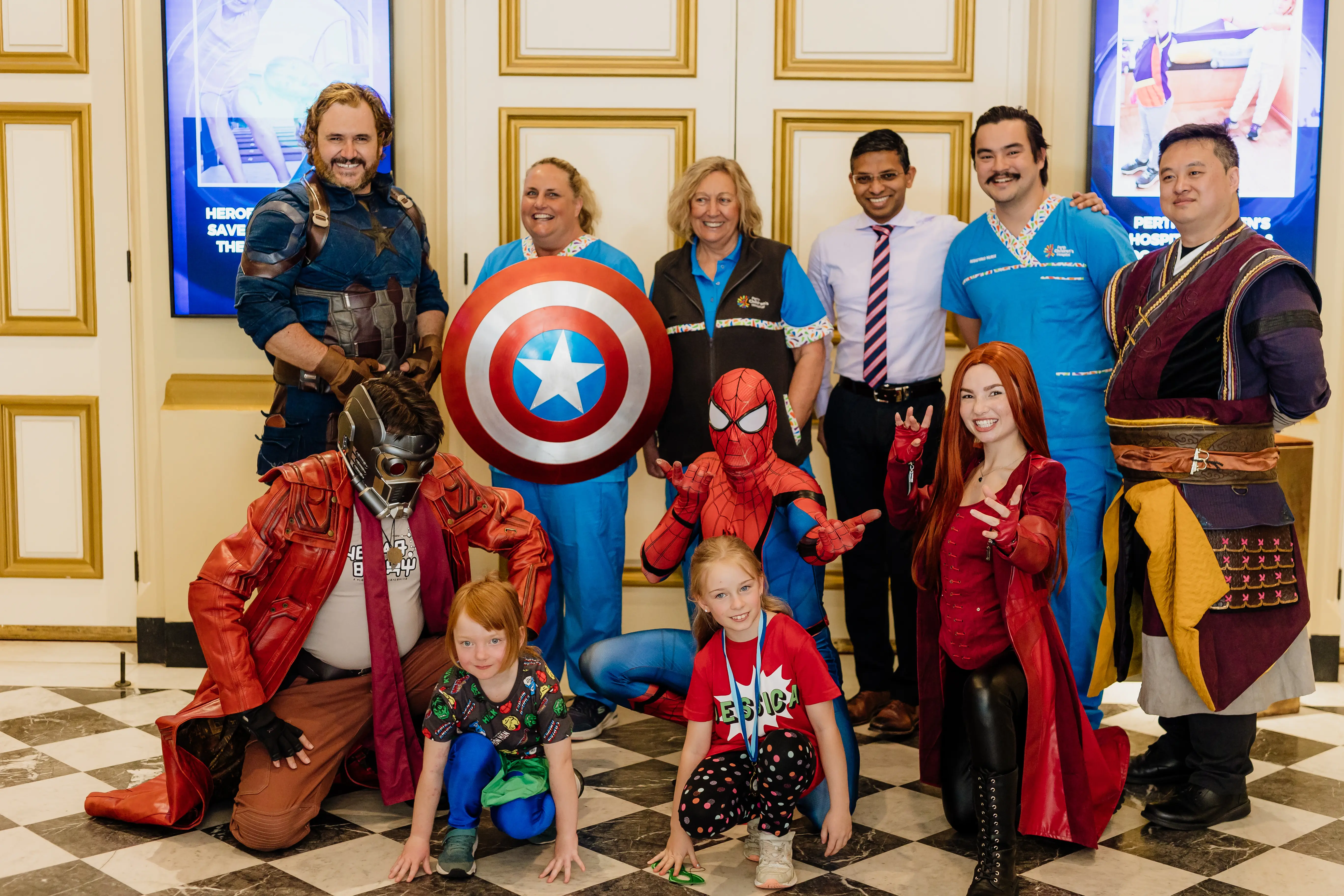 Superhero wishes for kids charity Make-A-Wish Australia