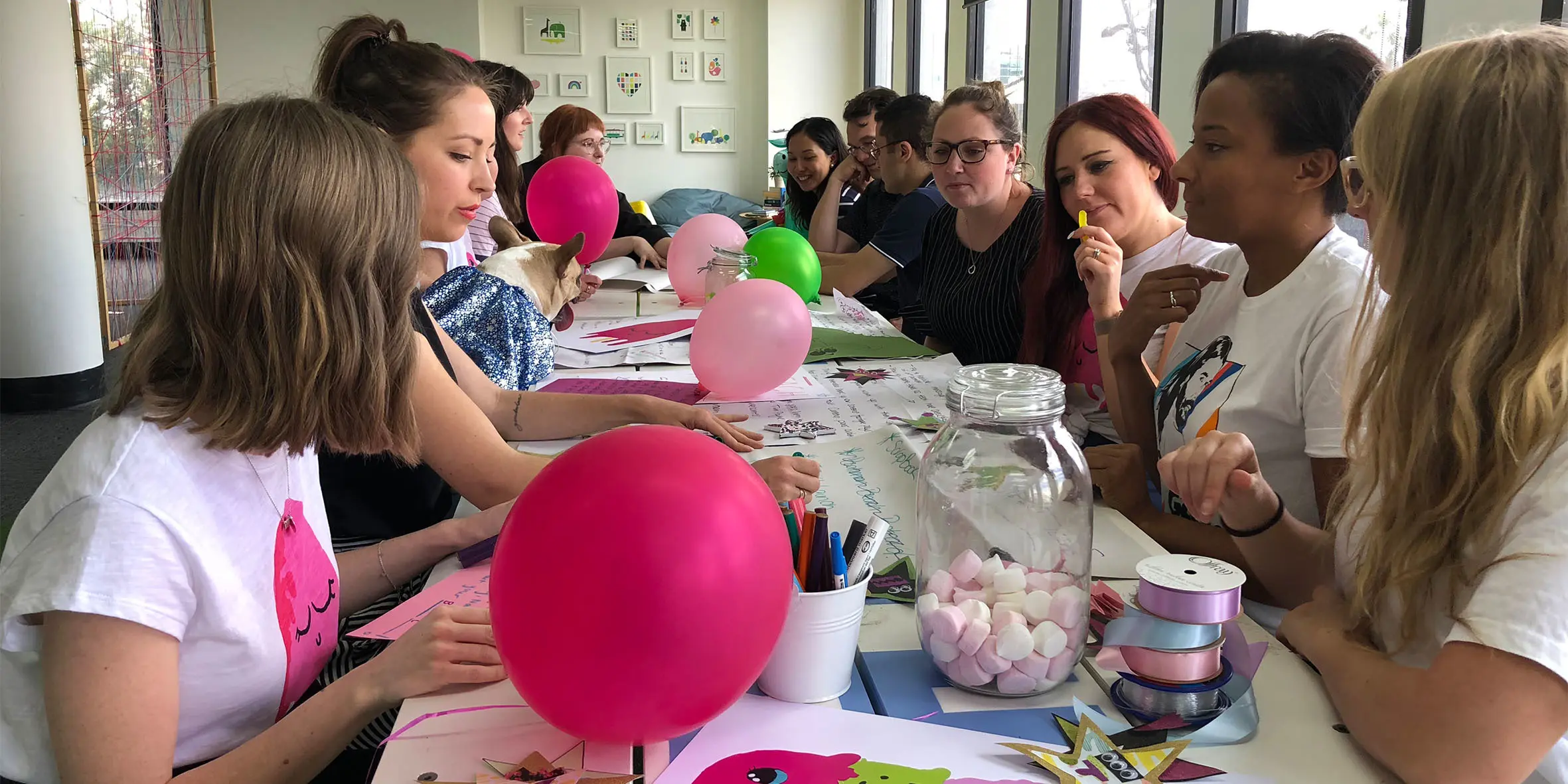 Make A Wish Australia Children's Charity - Wish workshop with balloons and lollies