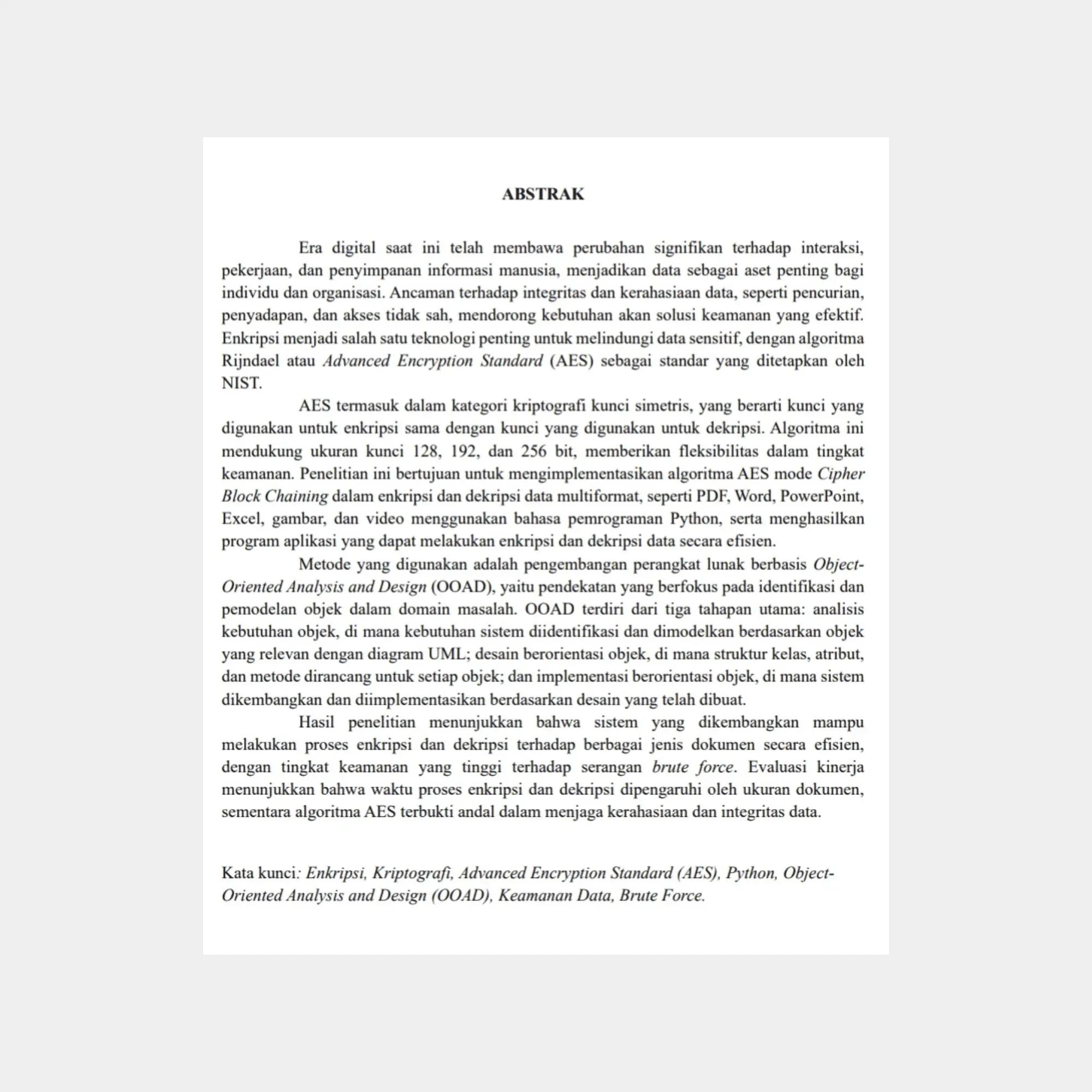 Rijndael AES Algorithm image 1