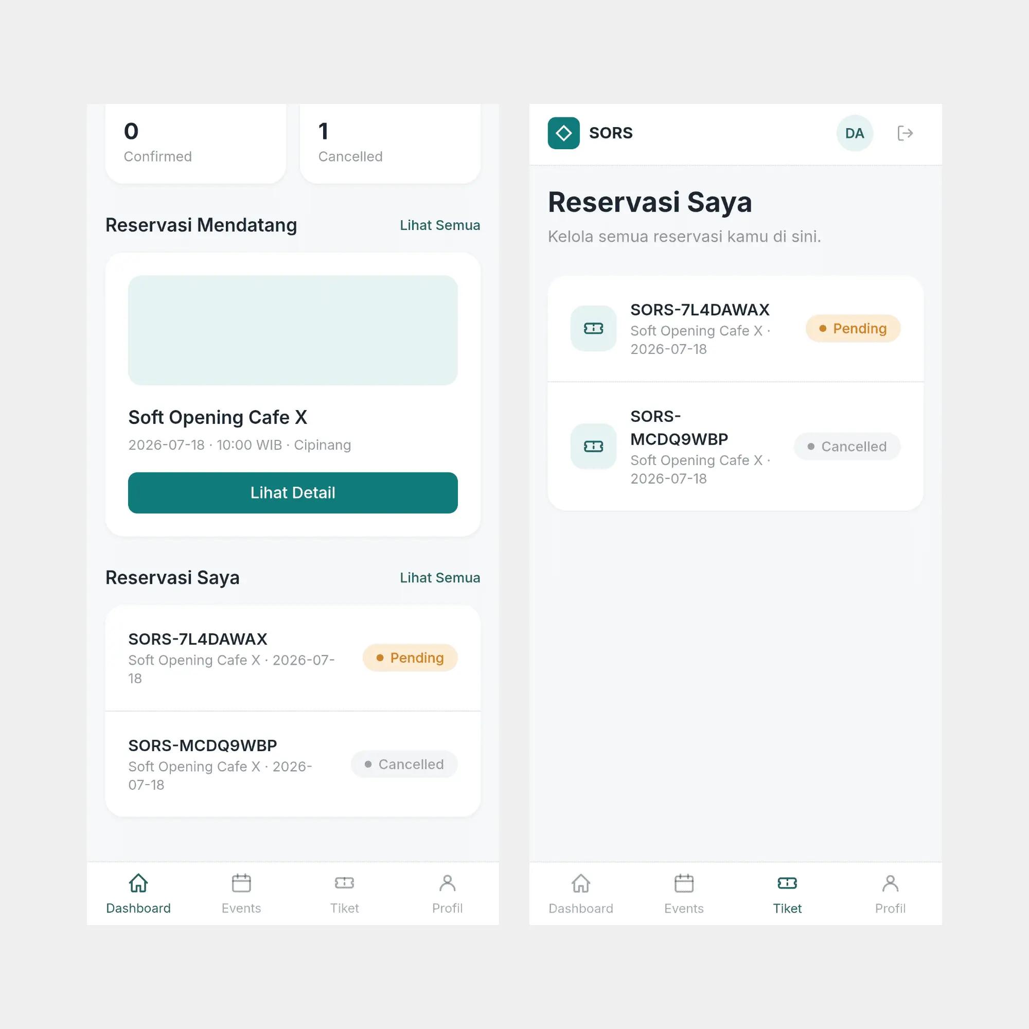 Reservation System image 3