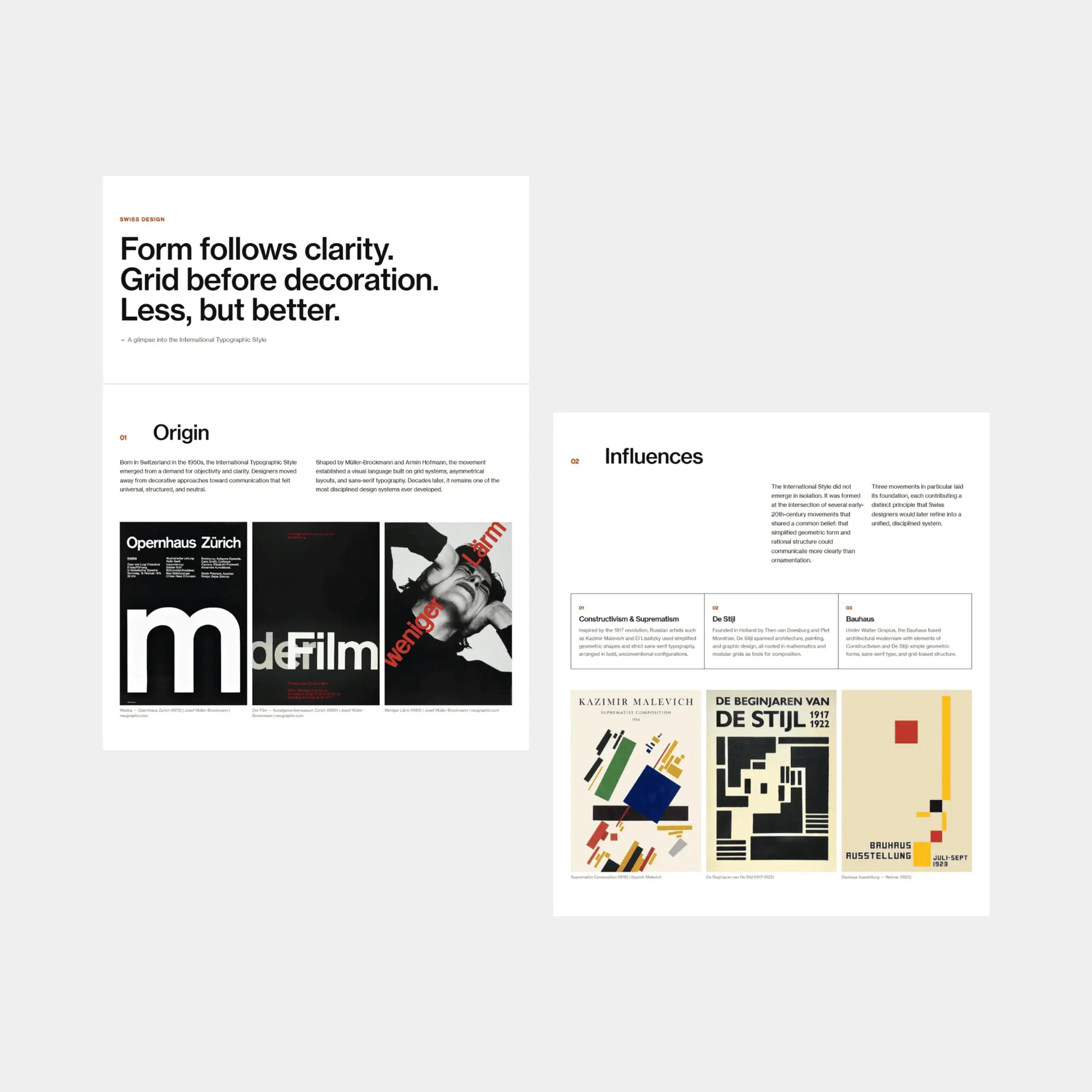 Swiss Design Overview image 1