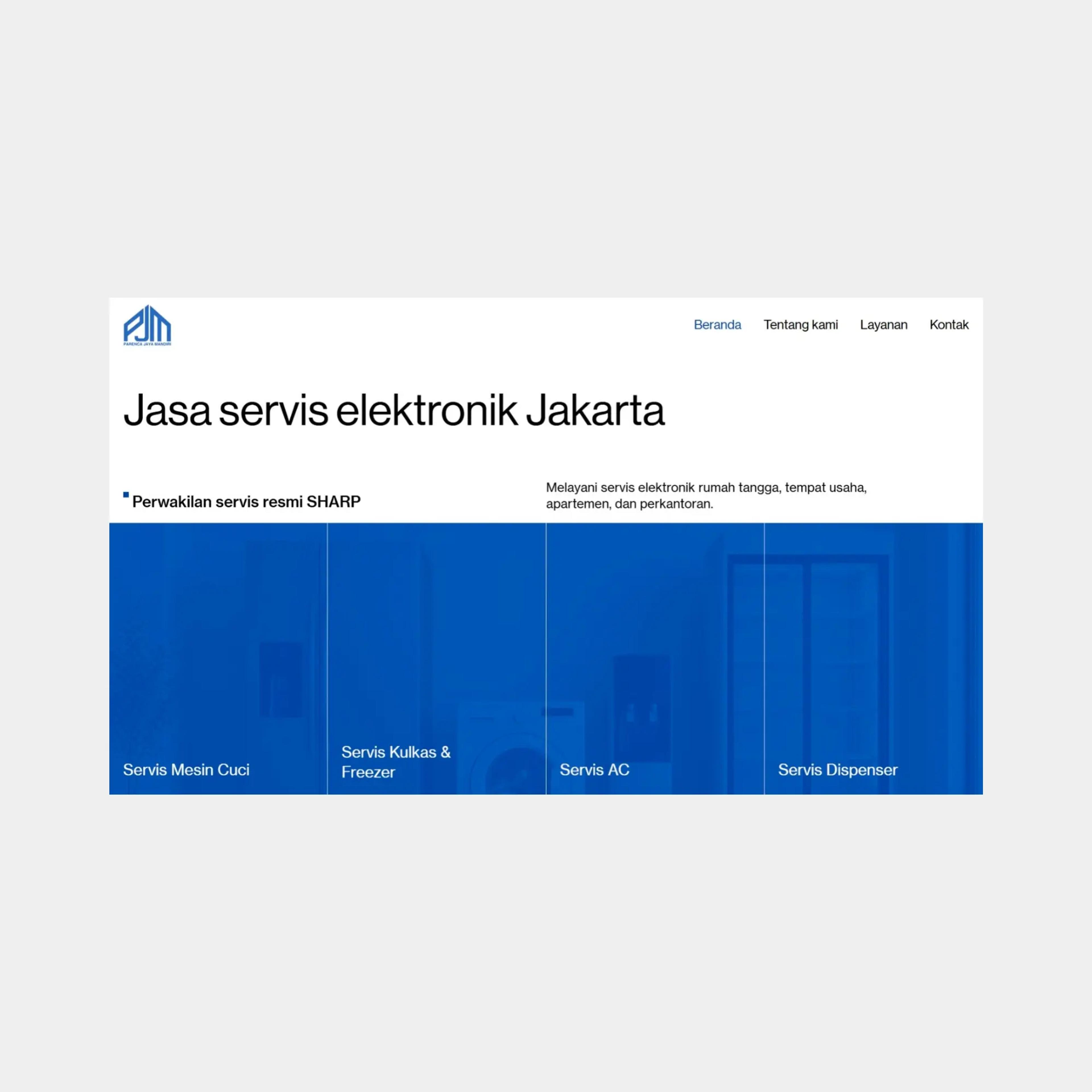 PJM Website Rebuild image 1