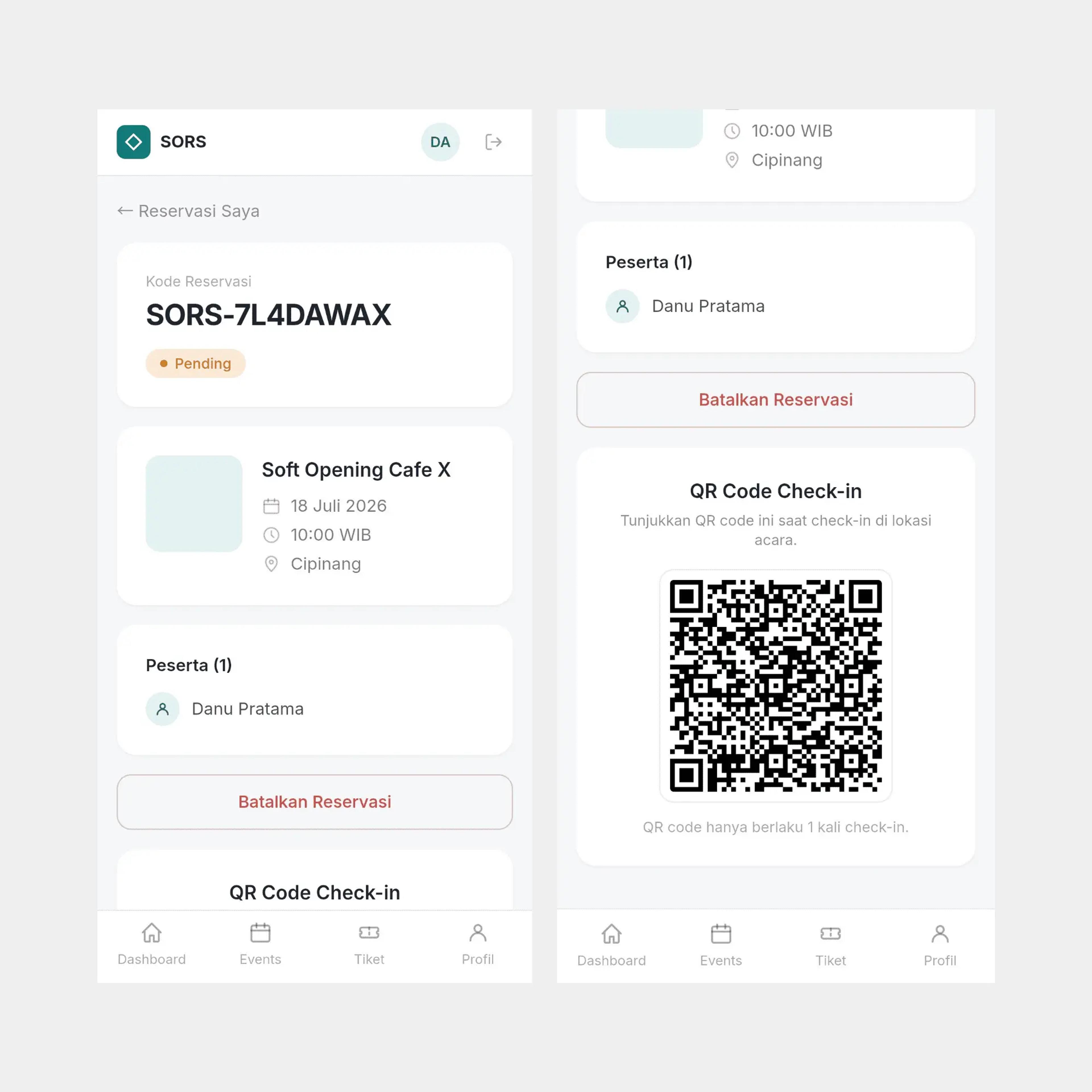 Reservation System image 2