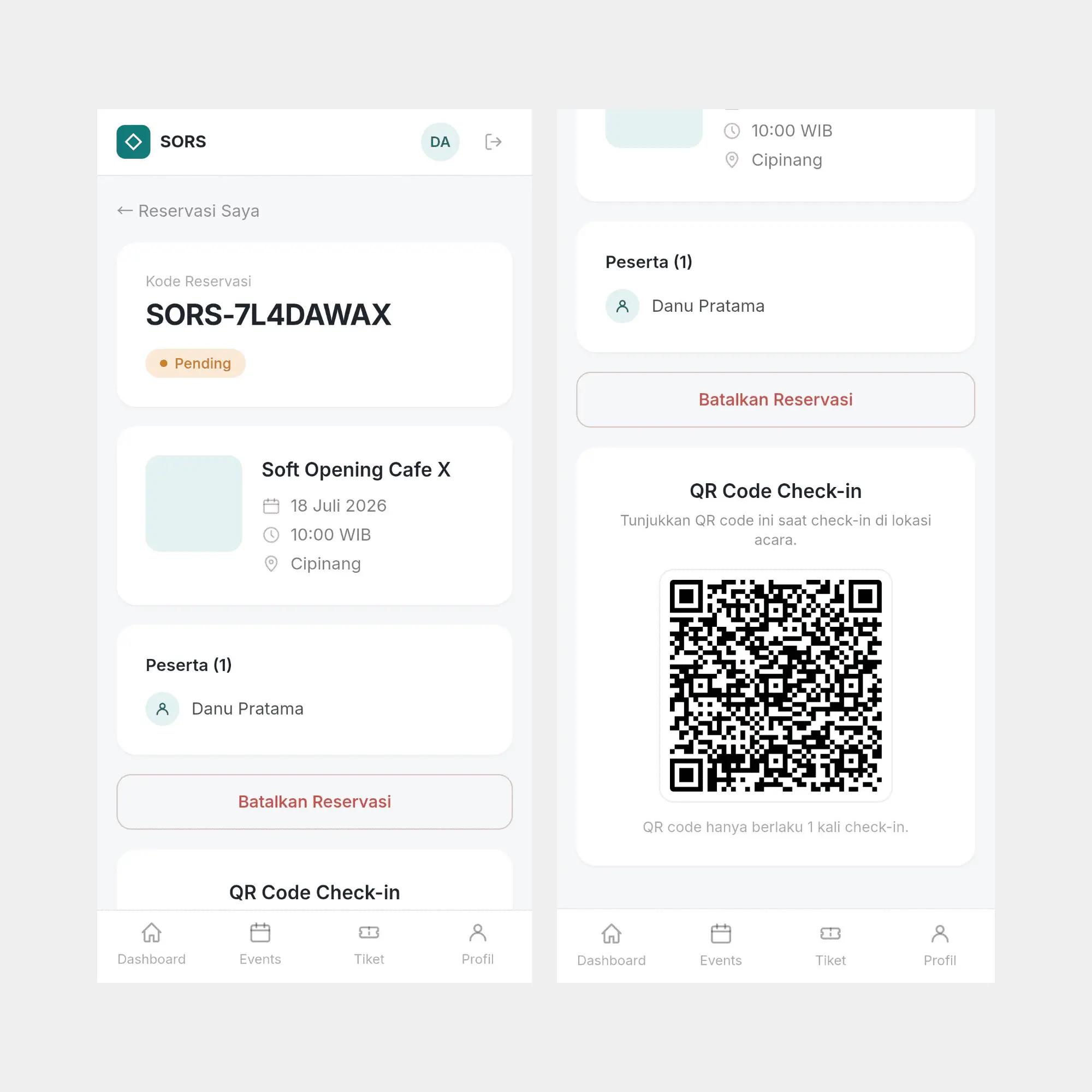 Reservation System image 2