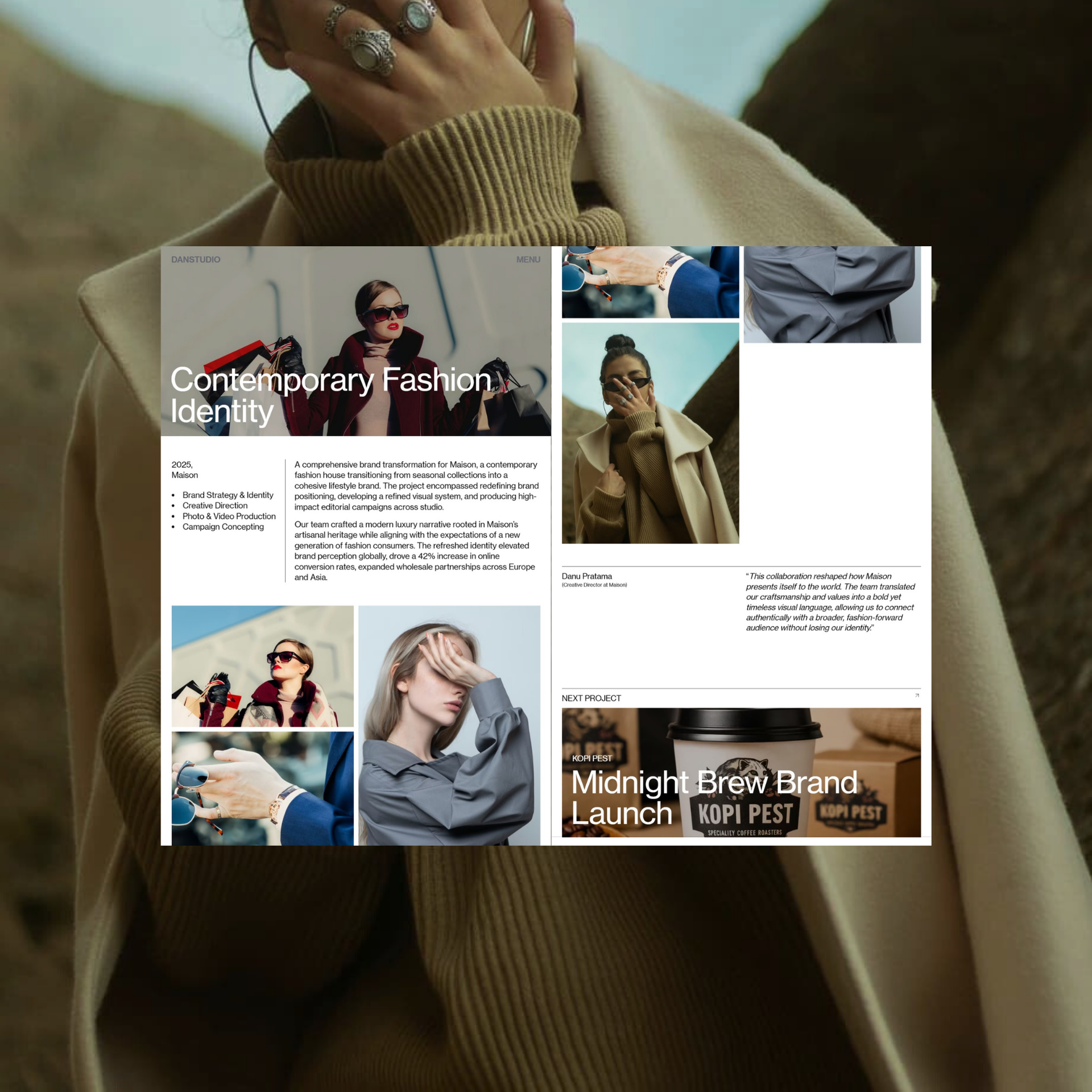 Danstudio Template image 3