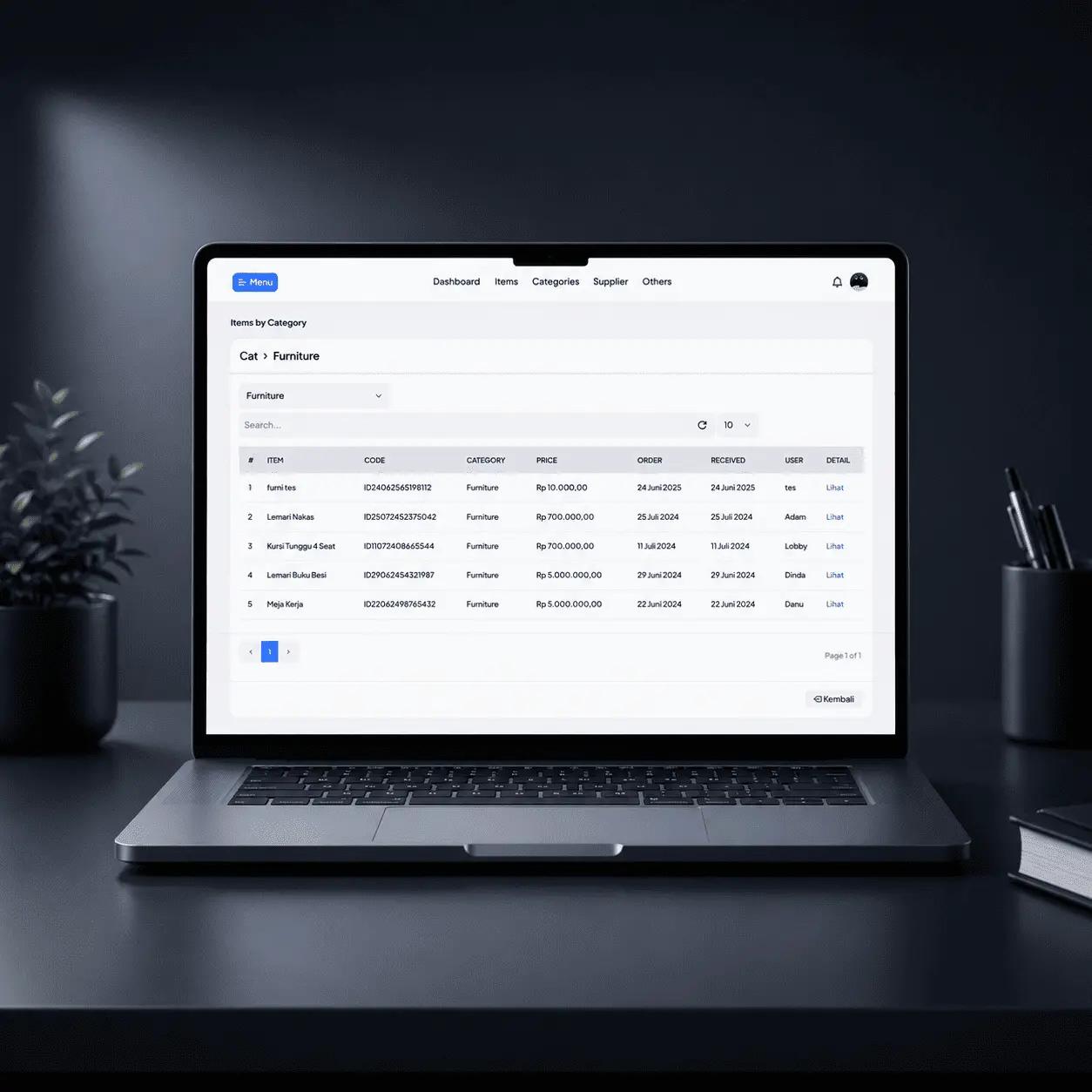 Inventory Control App