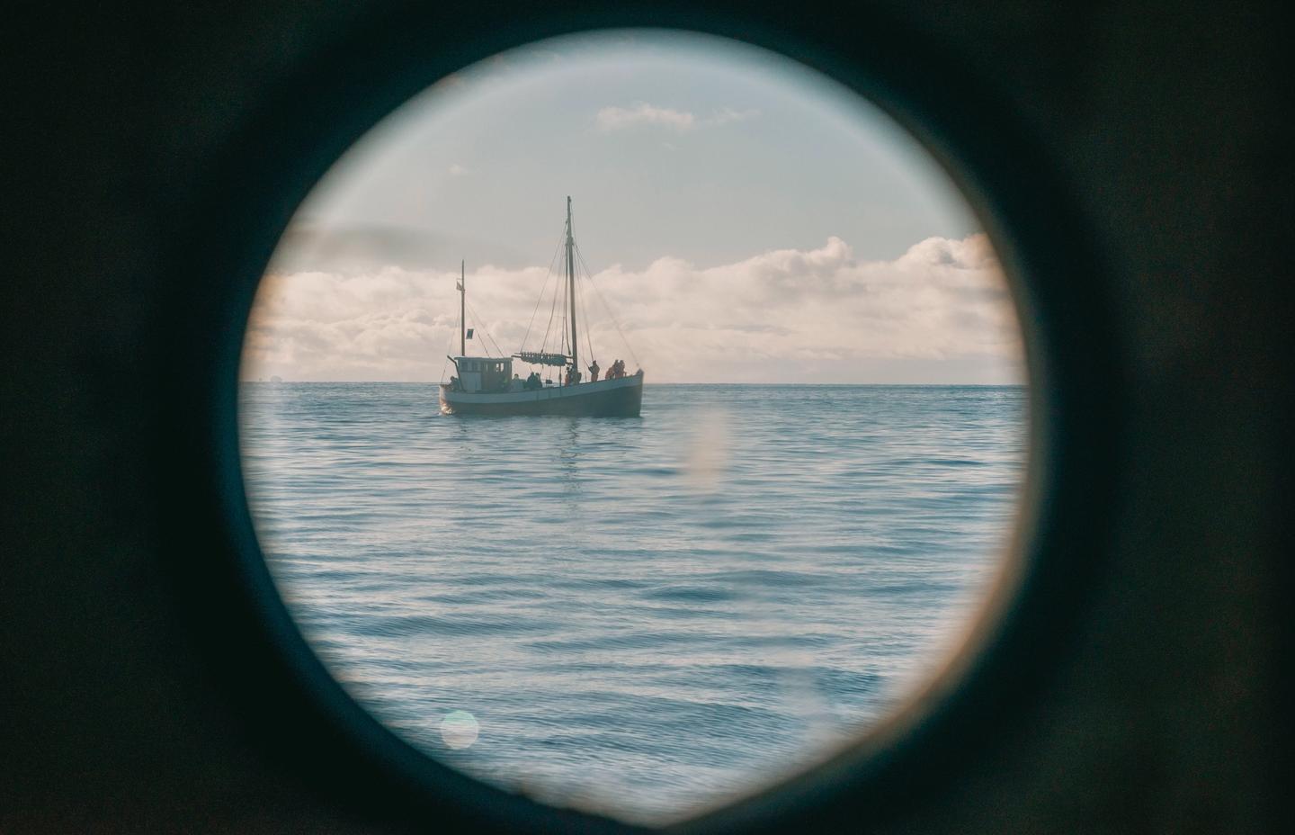 Fiskefartøy i siktet