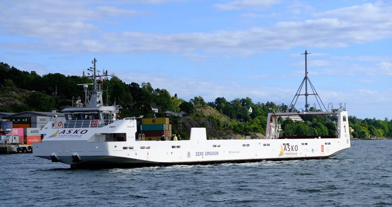 ASKOs egne autonome, elektriske kjøretøy som går mellom Moss og Holmestrand