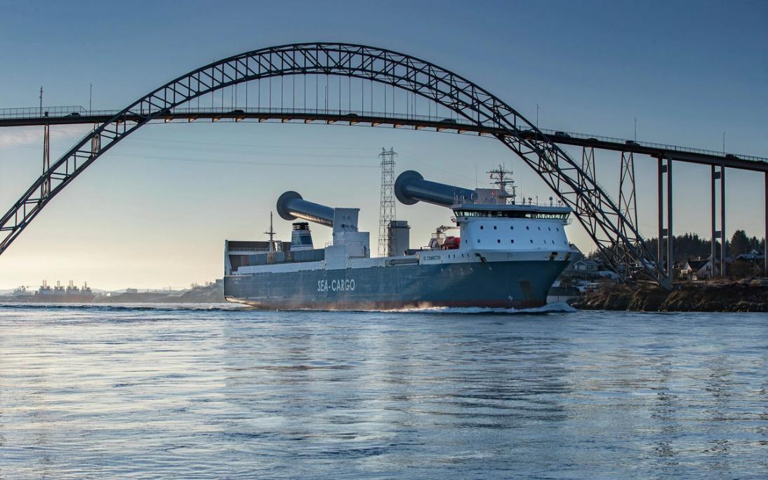 Containerskipet SC Connector fra Sea-Cargo AS