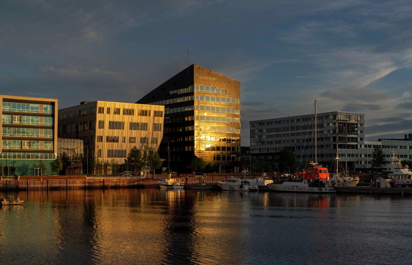 Bilder av Brattørkaia i Trondheim
