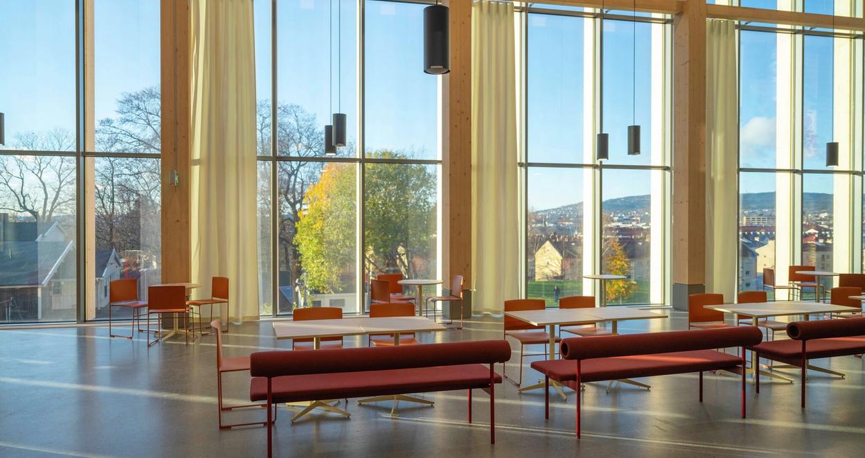 Interiør fra Tøyenbadet i Oslo