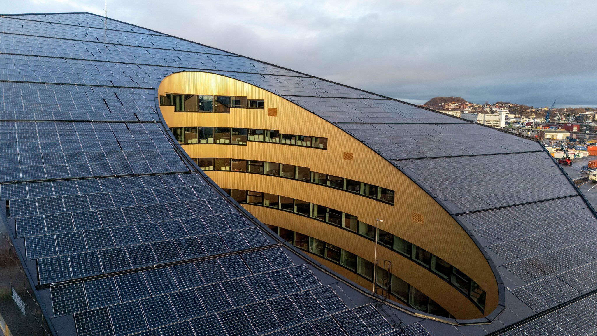 Ansatte ved et anleggsområde