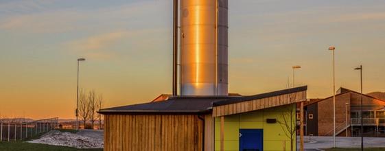 En akkumulatortank til vannbåren varme