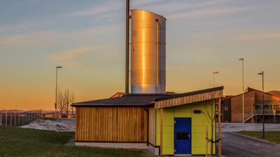 En akkumulatortank til vannbåren varme