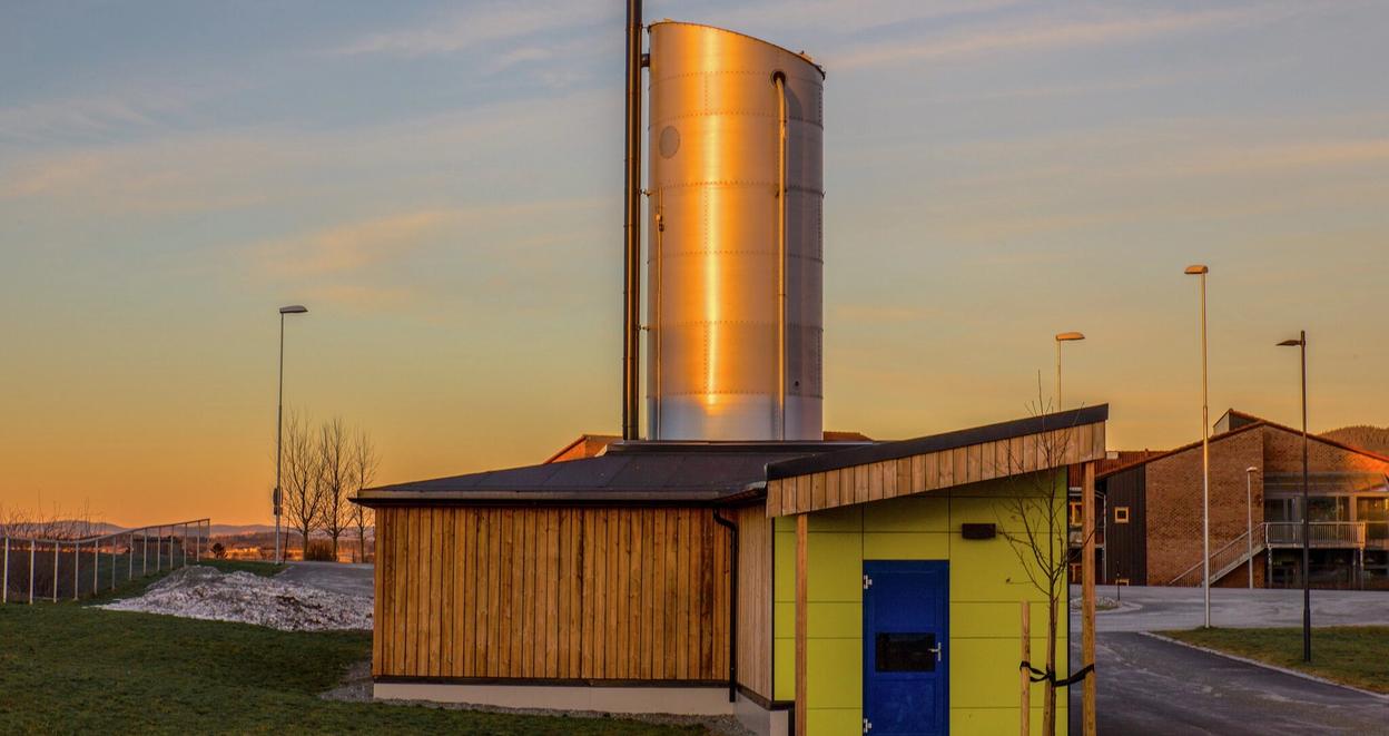 En akkumulatortank til vannbåren varme