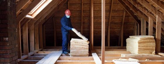 Etterisolering av loft i eksisterende bolig