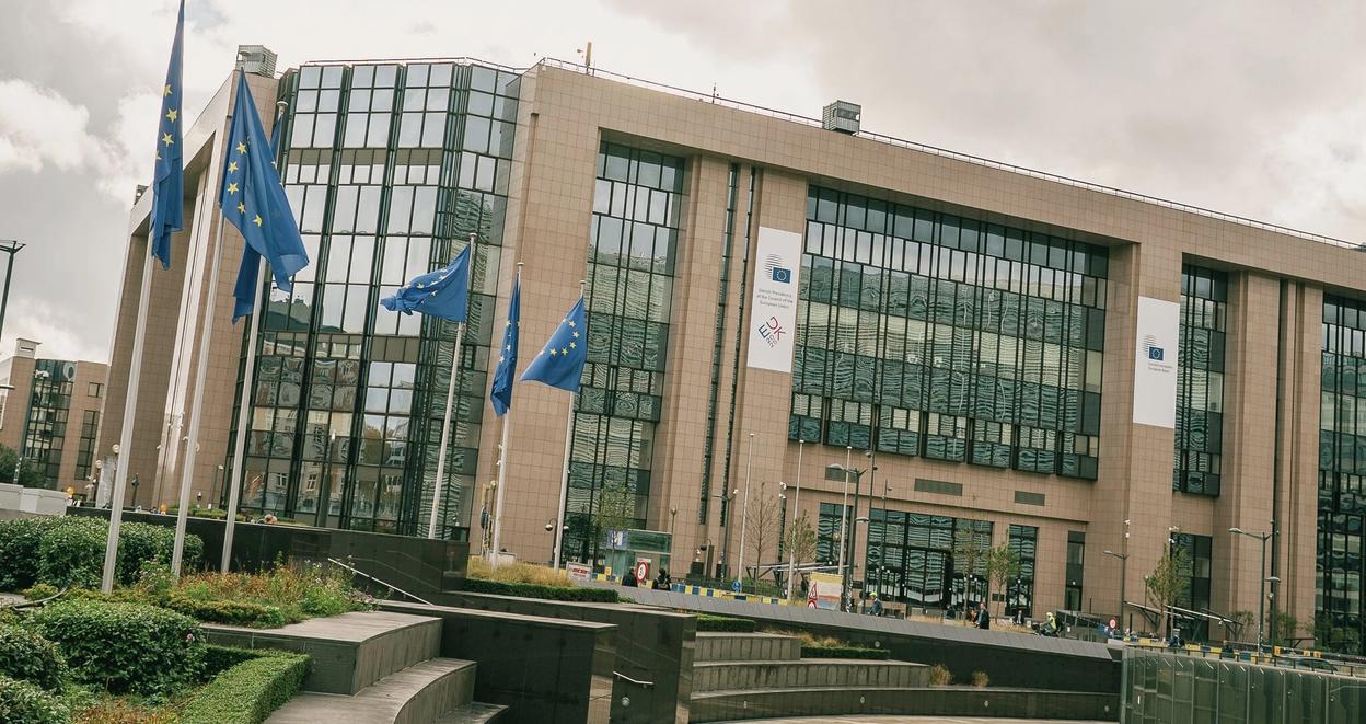 Illustrasjonskart over Europa