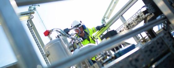 Ansatt ved teknologisenteret på Mongstad