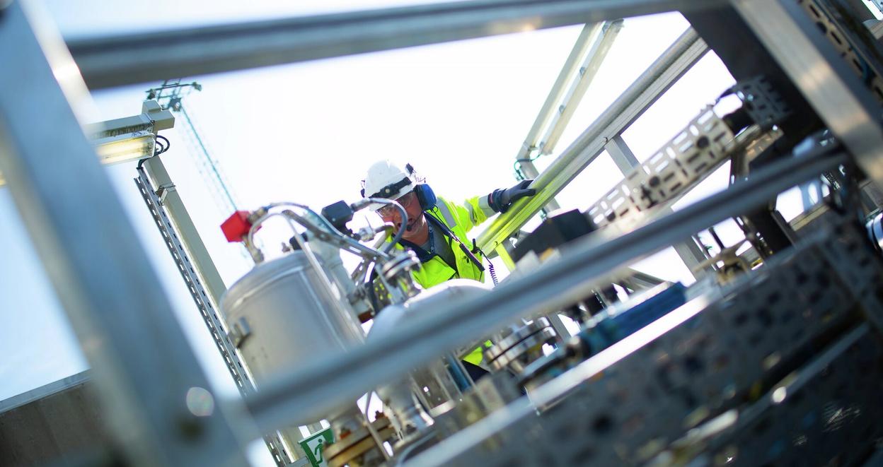 Ansatt ved teknologisenteret på Mongstad