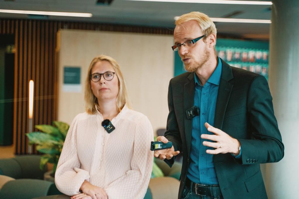 Elin jobber med utslippsfrie skip, Sigmund med hydrogen og ammoniakk. Samarbeid er nøkkelen.