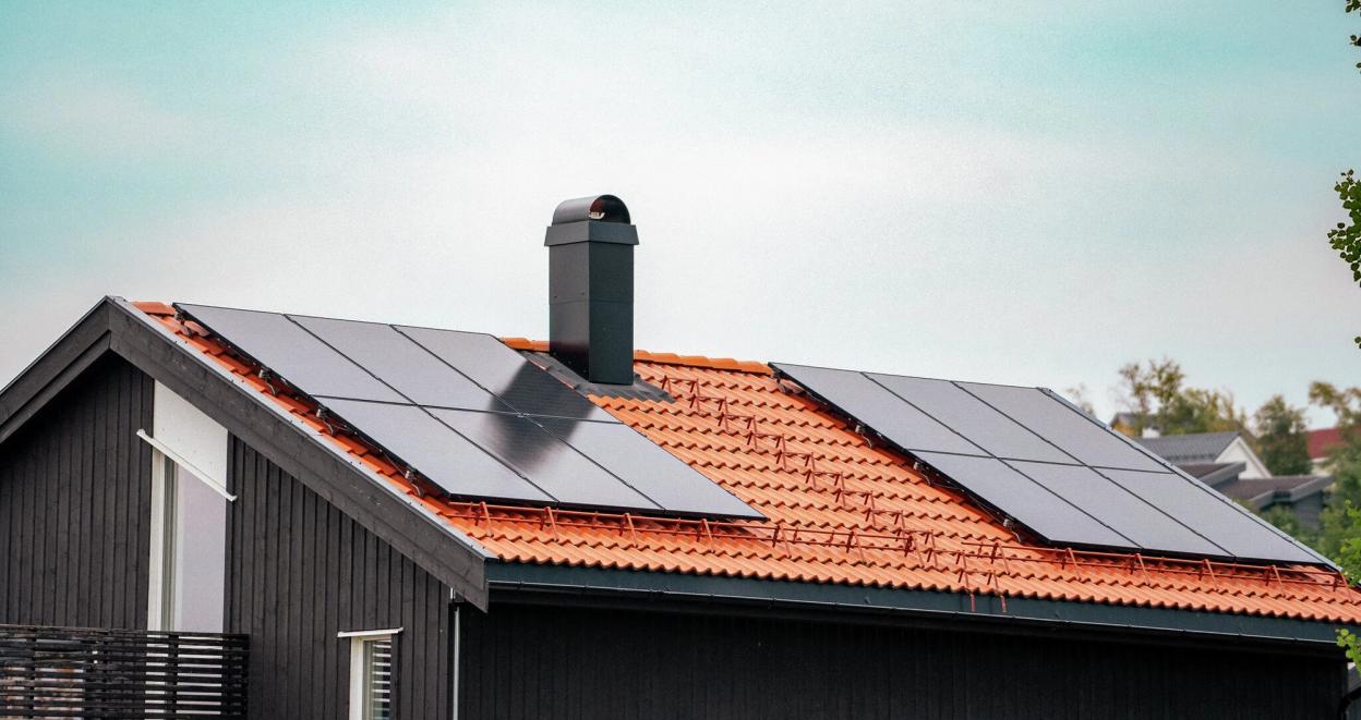 Solceller på taket