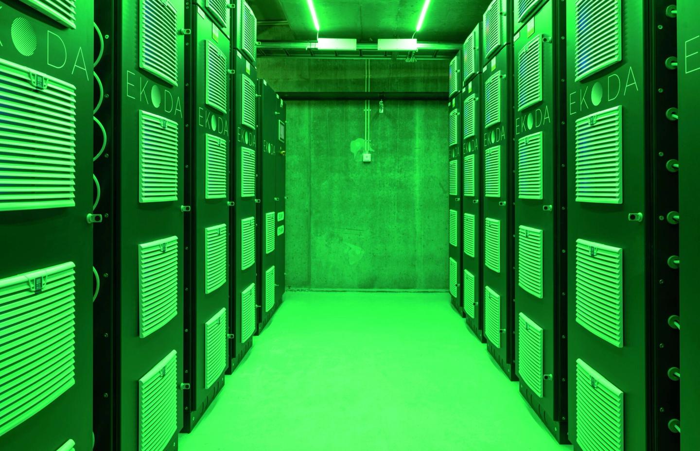 Batterirommet i kjelleren