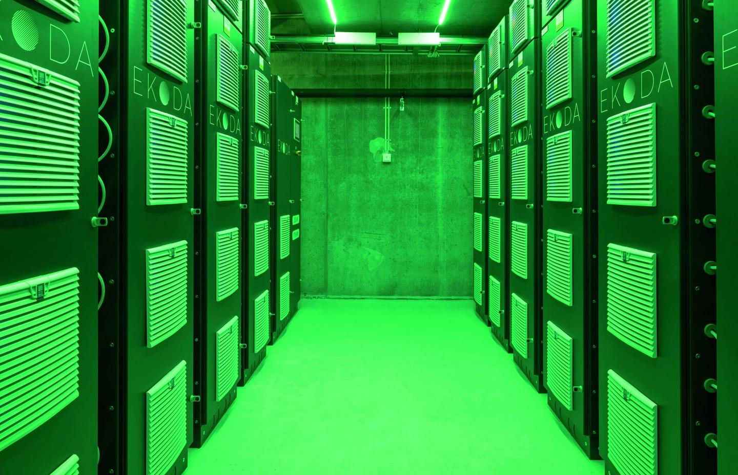 Batterirommet i kjelleren