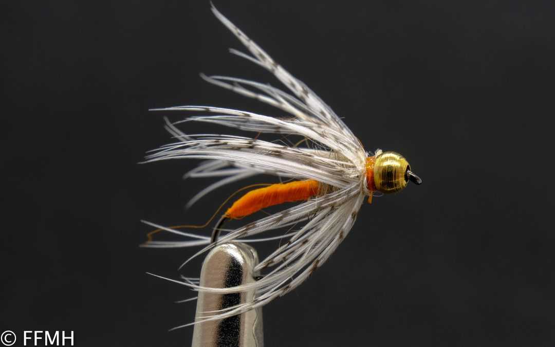 Bead Head Orange Spider
