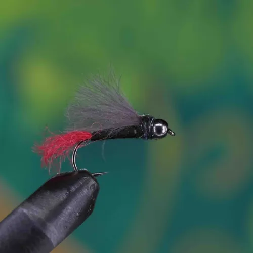 CDC Red Tag Nymph Heavy Beaded