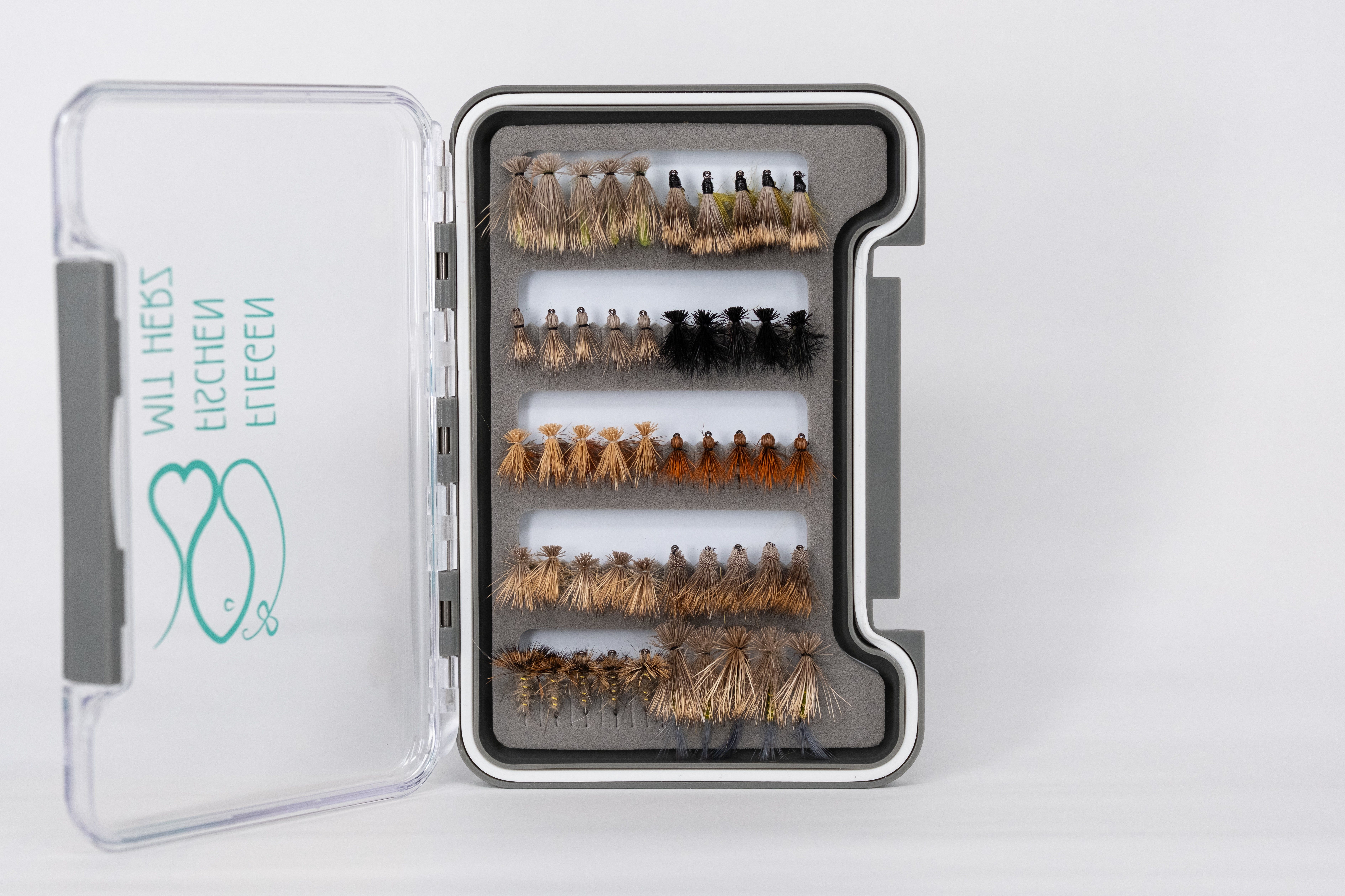 Rehhaar Trockenfliegen Box 