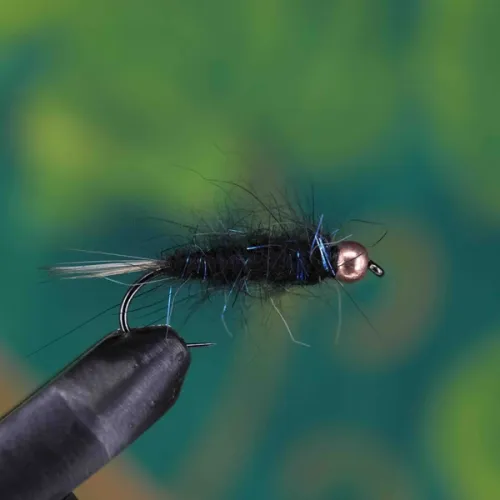 Minimal Pattern Black Nymph