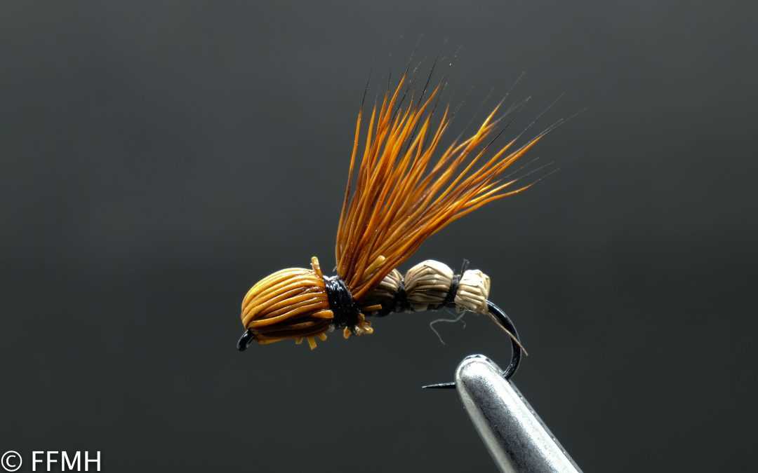 Running Caddis Brown
