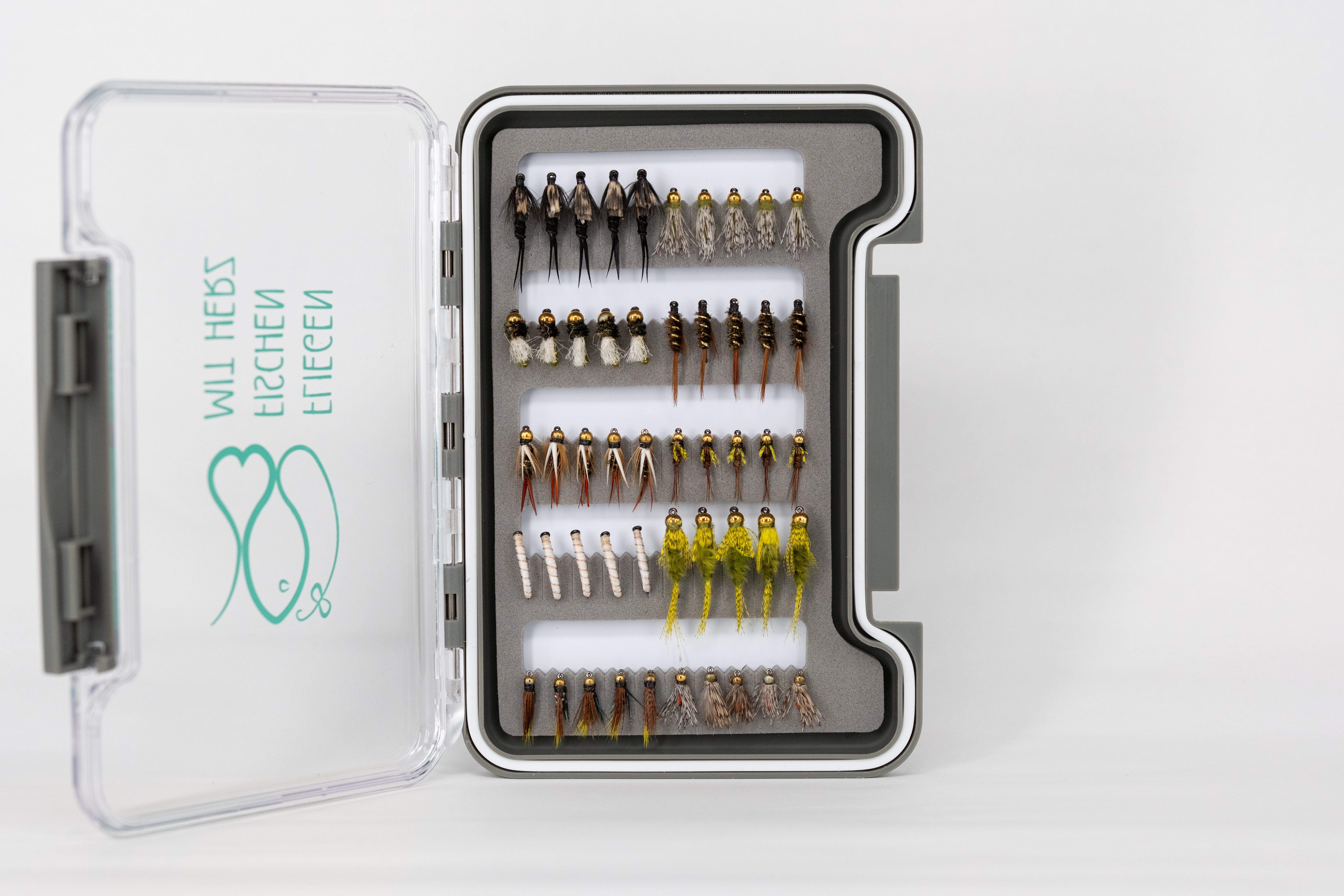 Gebirgsbach Box Nymphen-Nassfliegen