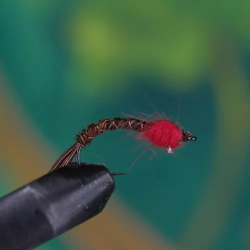 Pheasant Tail Steel Red
