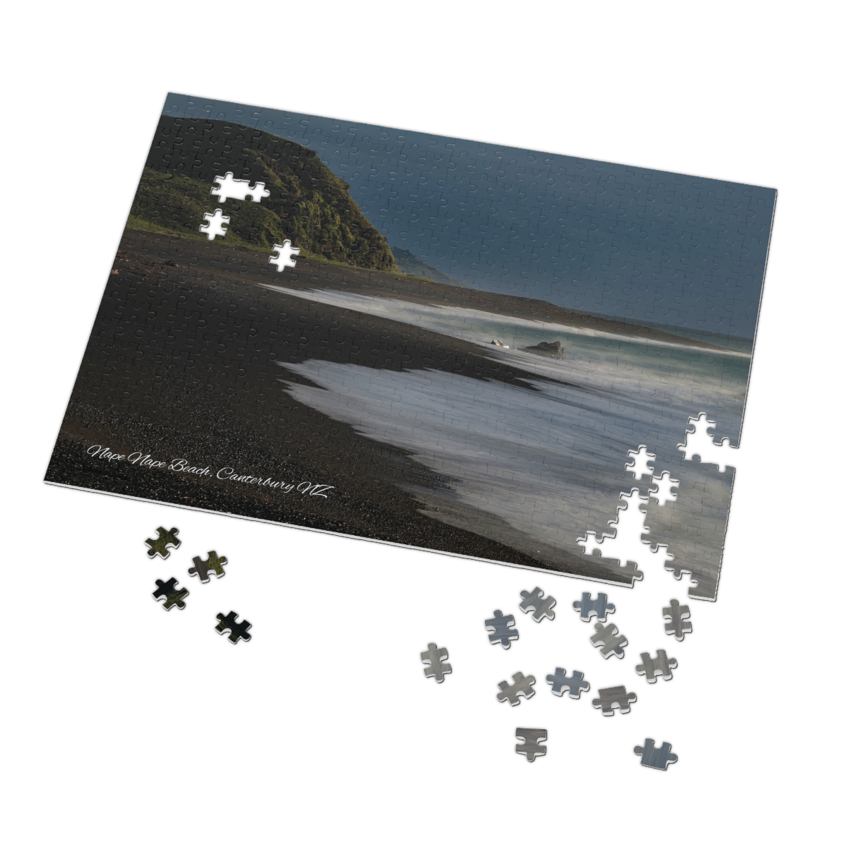 Nape Nape morning - Landscape Jigsaw Puzzle in Tin