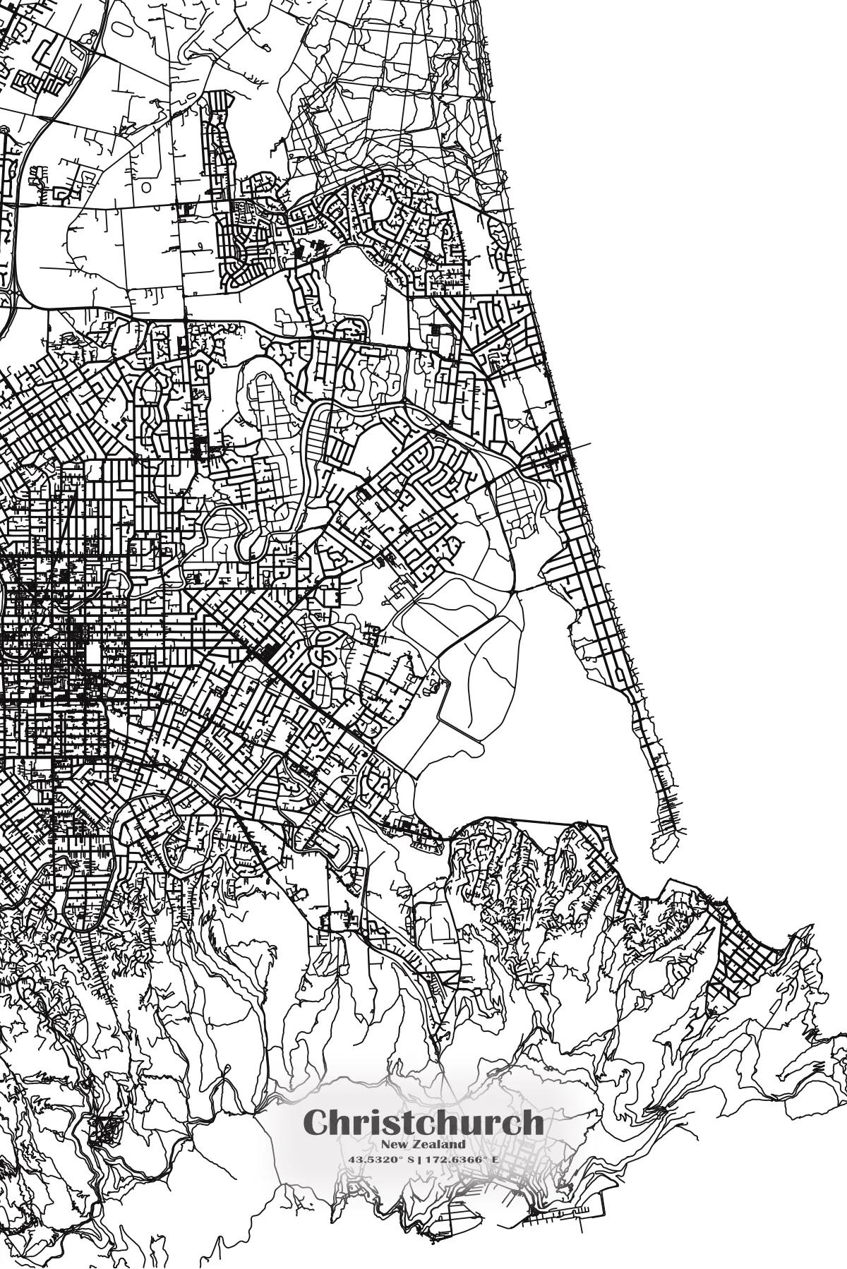 Christchurch Maps