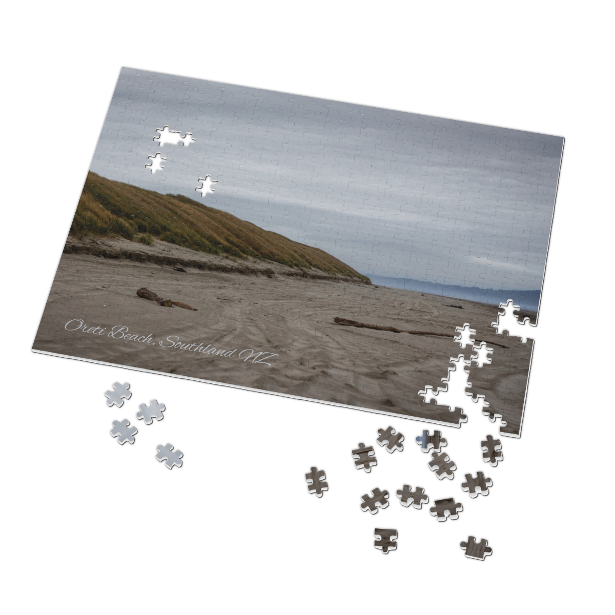 Windswept & Interesting - Landscape Jigsaw Puzzle in Tin
