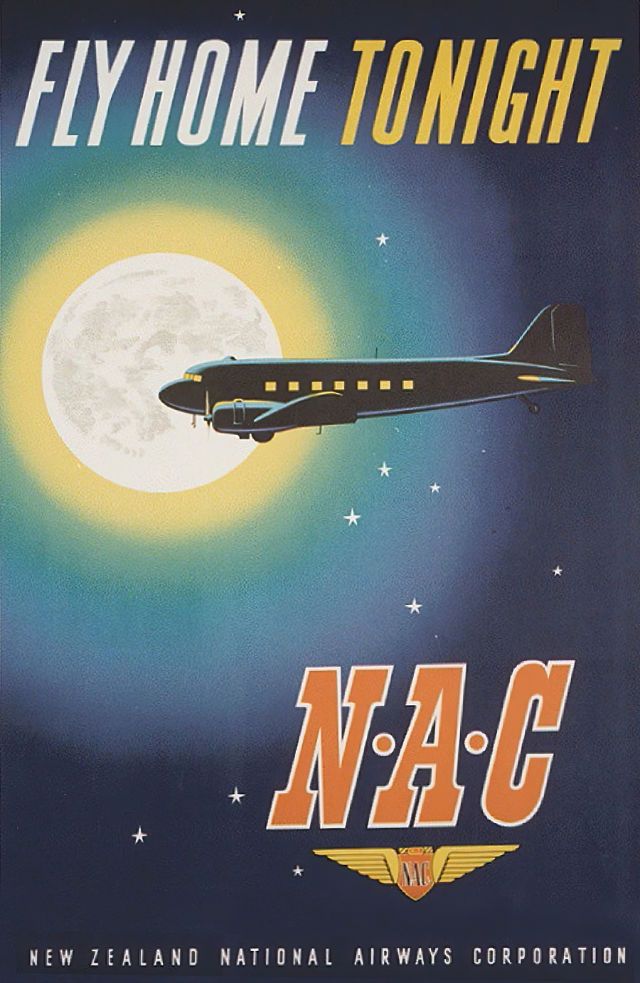 NAC Tonight - Vintage Travel New Zealand 
